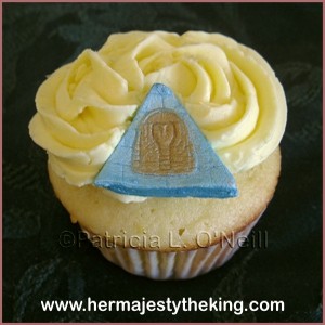 Ancient Egyptian lemon cupcakes